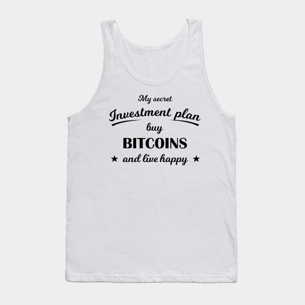 Bitcoins Tank Top by Karpatenwilli